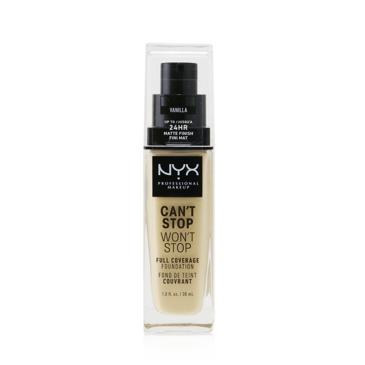NYX/NYX ニックス+キャント ストップ ウォント ストップ フル カバレッジ ファンデーション+30ml/1oz+# Vanilla ブランドコスメ
